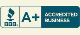 BBB A+ Accredited Business